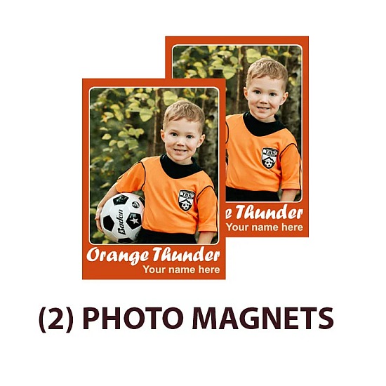 (2) Photo Magnets